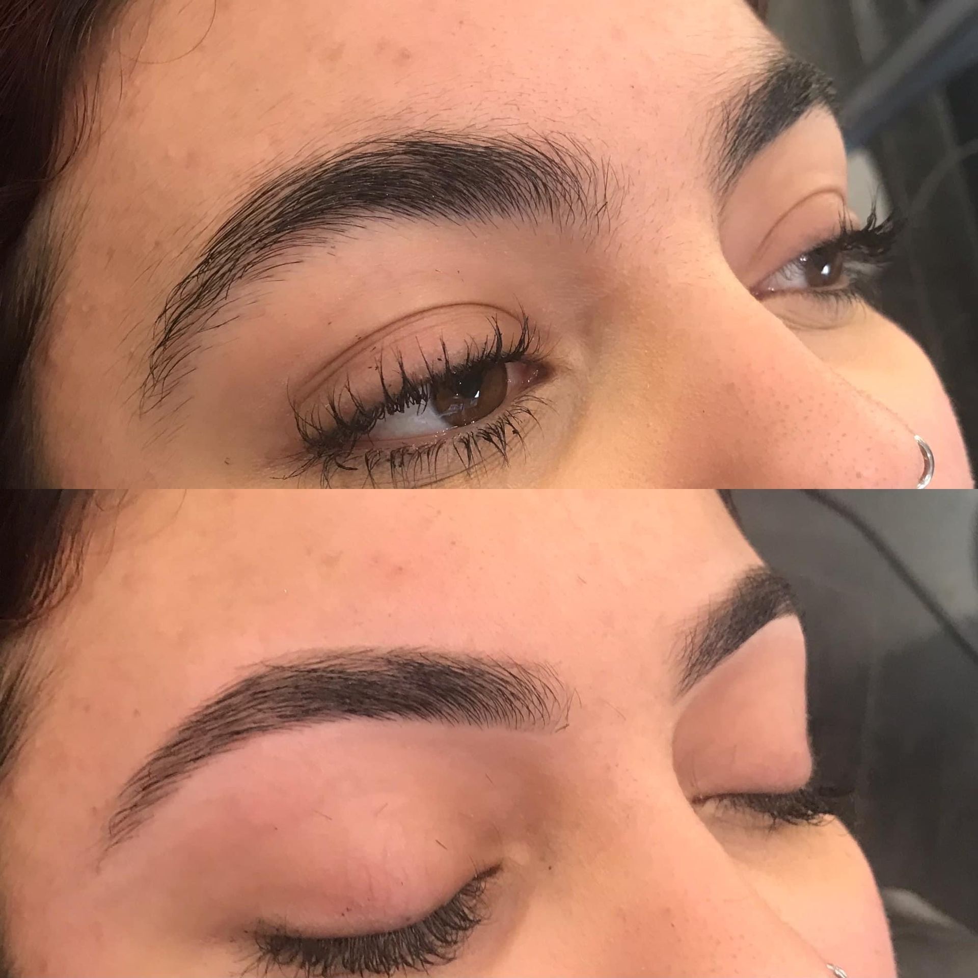 Eyebrow tinting 