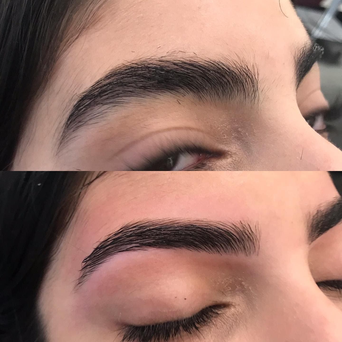 eyebrow tinting