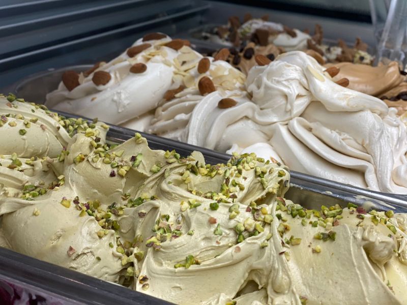 gelato gusti vari gelateria a Roma