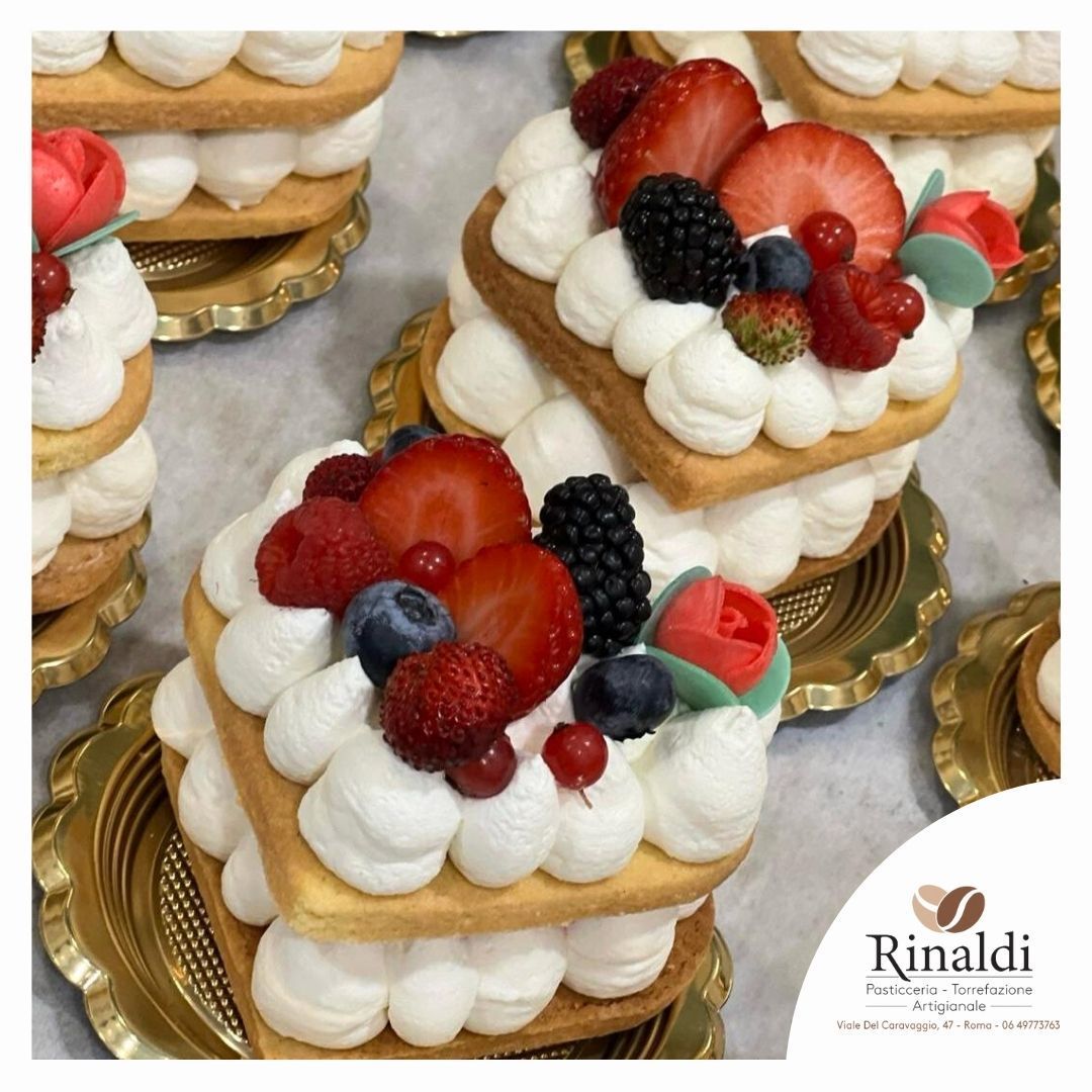 dolci della pasticceria Rinaldi a Roma