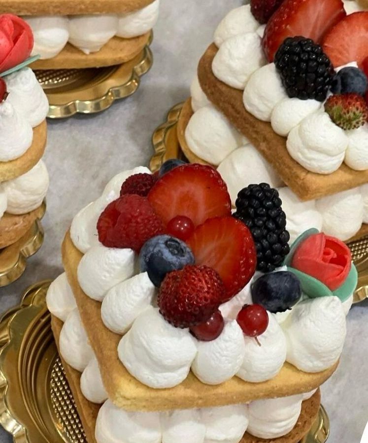 dolce per san valentino della pasticceria Rinaldi a Roma