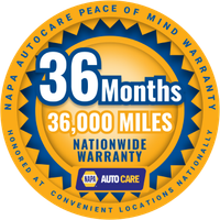 Napa Warranty Logo - JBS Auto Service