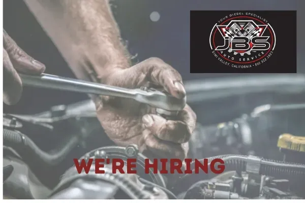 Employment | JBS Auto Service
