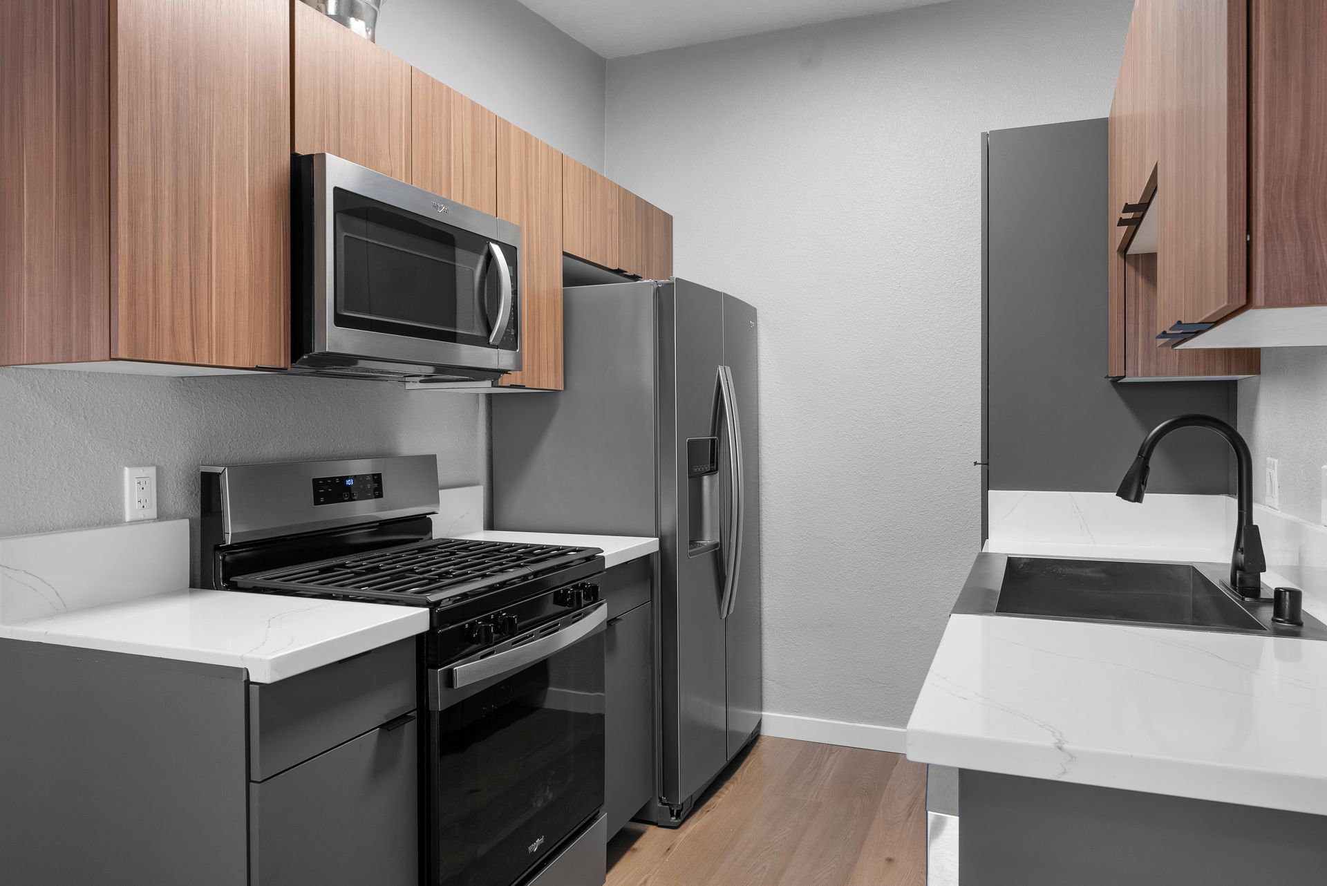 Close up of kitchen
