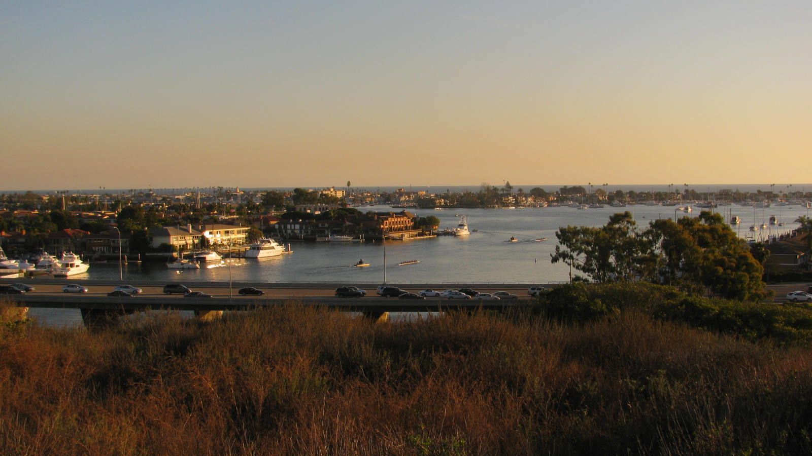 view from back bay loop trail
