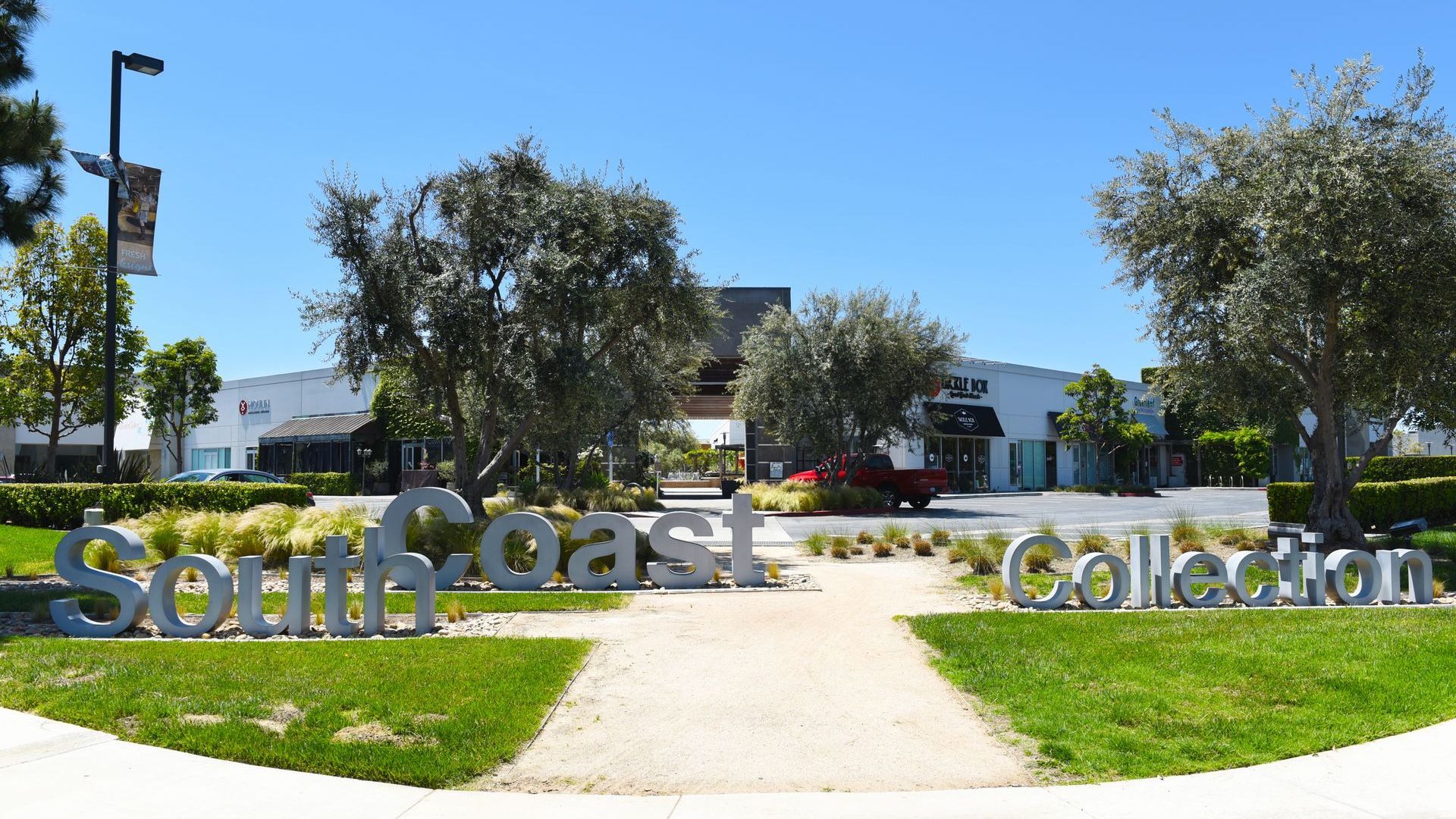 South Coast Collection signs