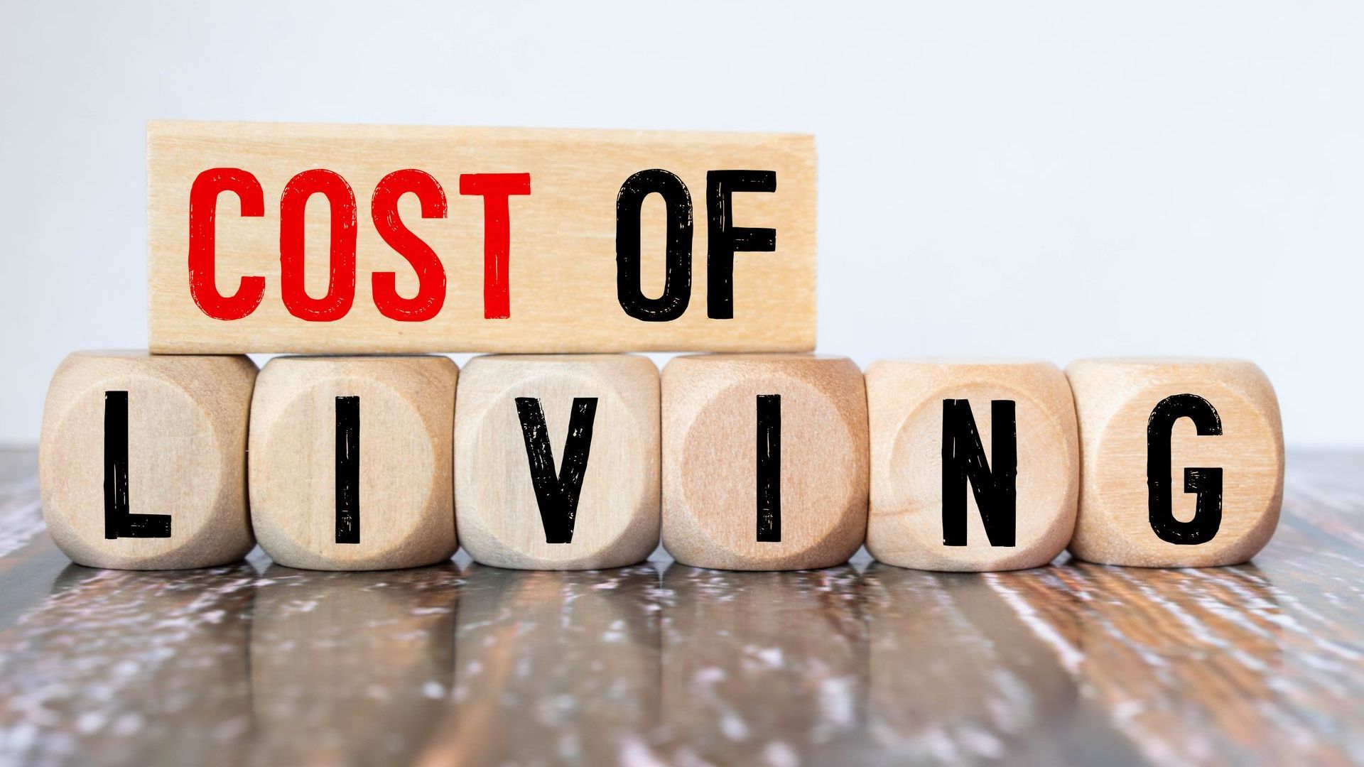 cost of living wood blocks