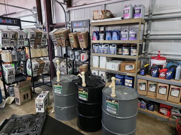 Mobil 1 Synthetic Oil Inventory at Quicker Sticker