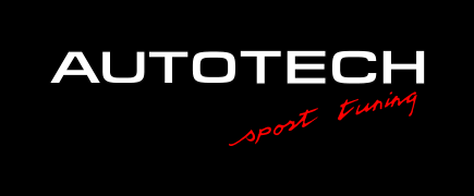 AUTOTECH logo with red “sport tuning” script on a black background
