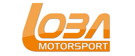LORA Motorsport logo in orange and white text on a white background