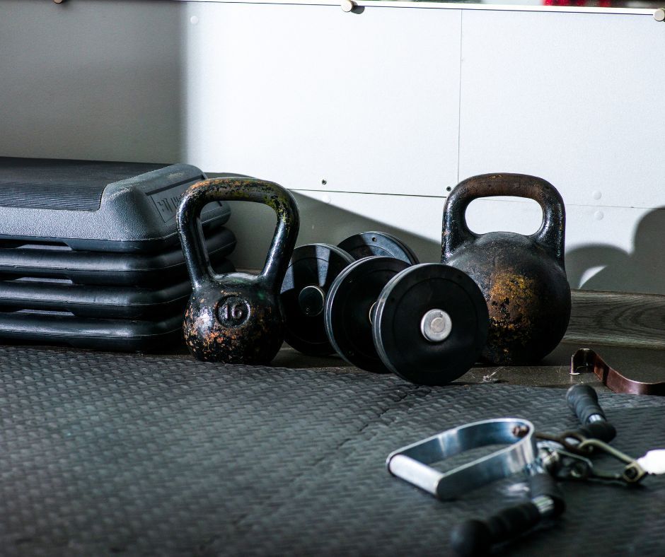 Dumbbells Moving Gym Equipment's