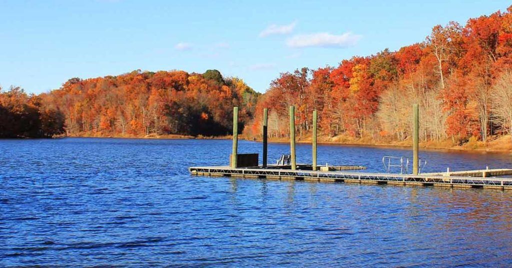 Lake Needwood in Rockville Maryland
