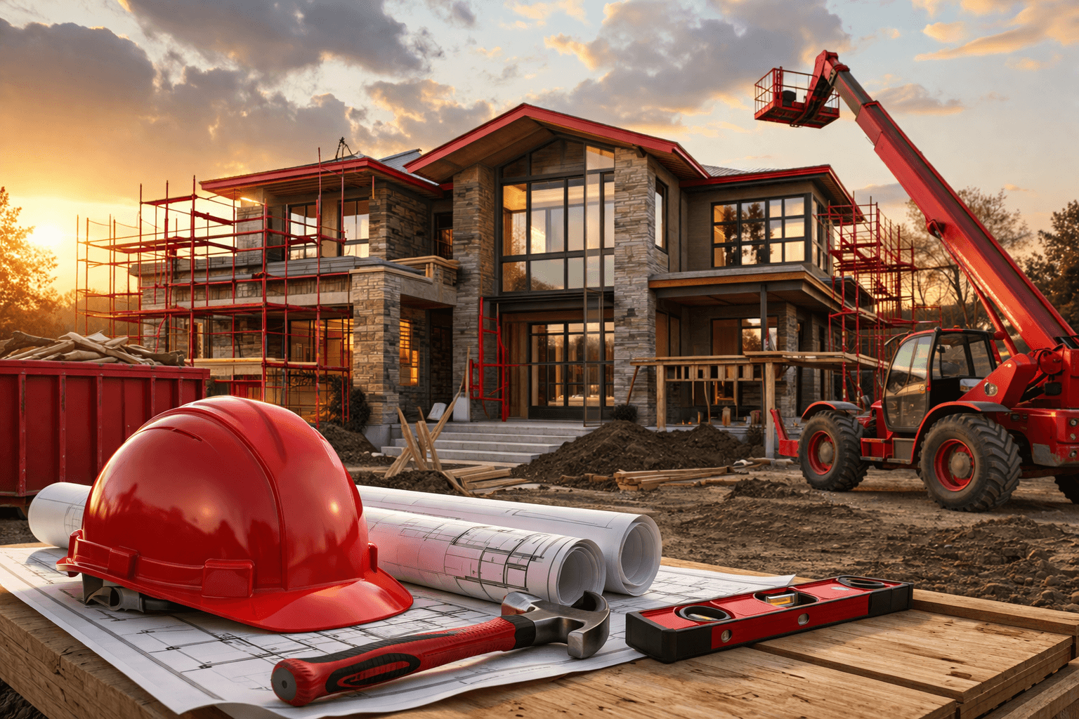 home under construction in silicon valley