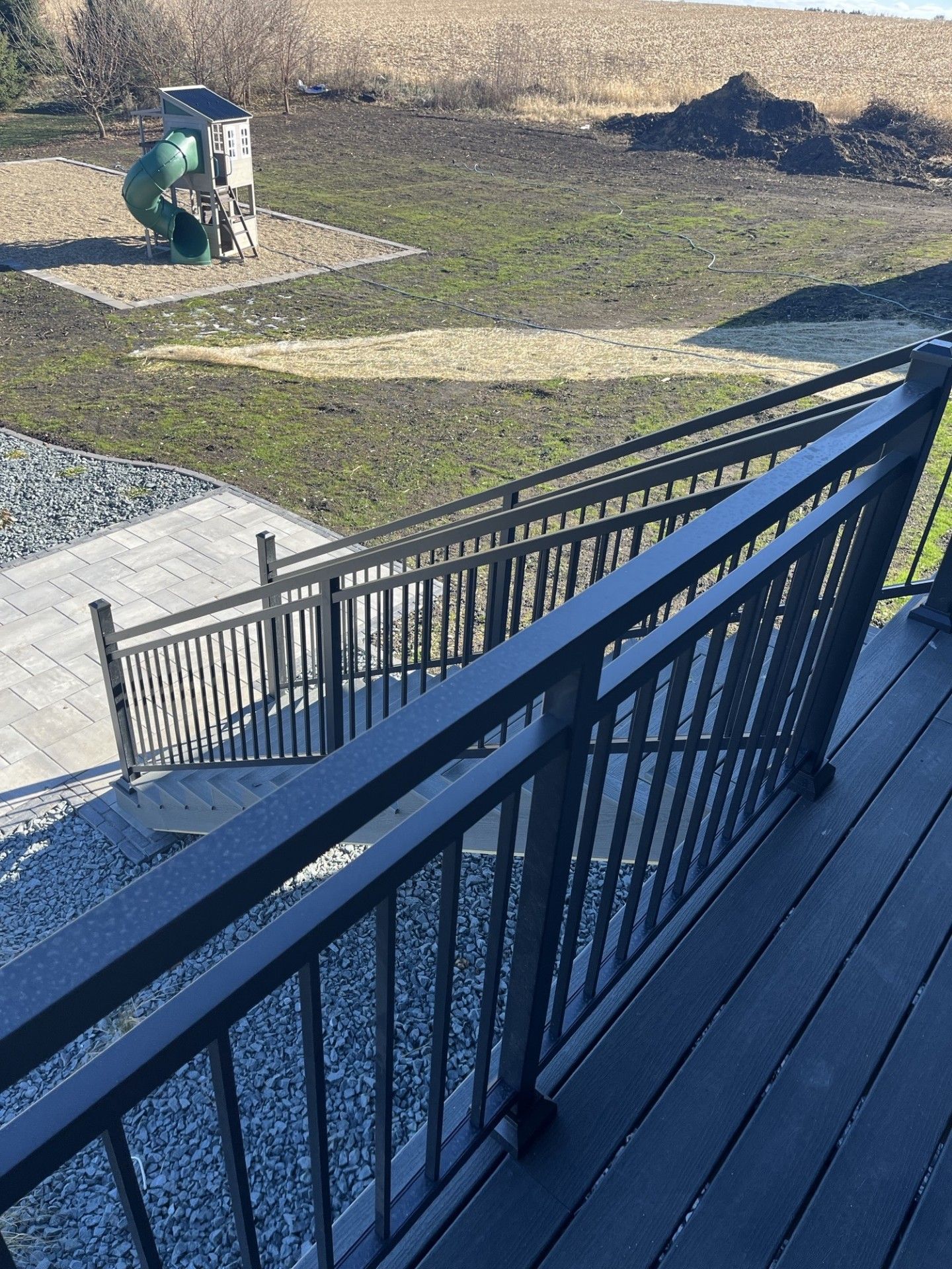 Spindle Socket Railing Vertical Spindle Services Cedar Rapids, Marion, Cedar Falls, Waterloo ...