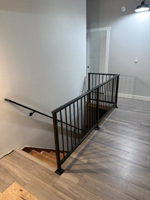 Custom Modern Interior Railing & Wall Rail In Toddville, IA
