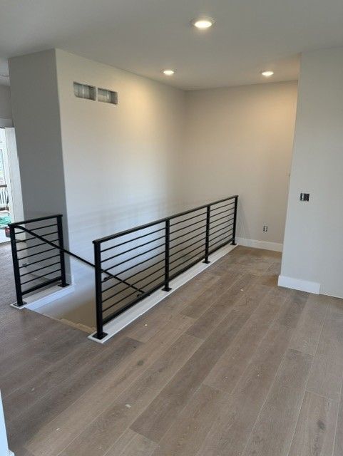 Custom Modern Interior Horizontal Railings & Wall Rails In North Liberty, IA