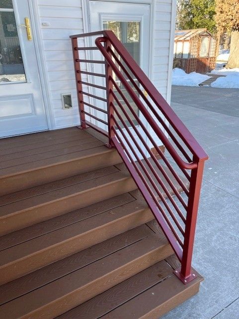 Minimalist Black Balustrade Waverly IA