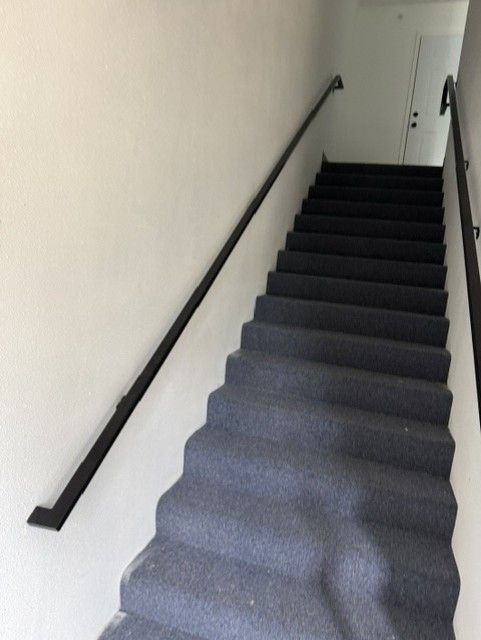 New Custom Modern Interior Commercial Railings In Waterloo, IA
