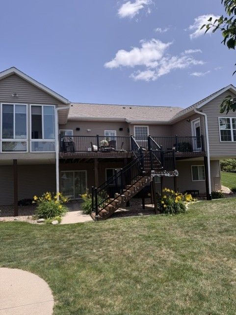 Aluminum Ultralox Railings With Gate Option In Fairfax, IA