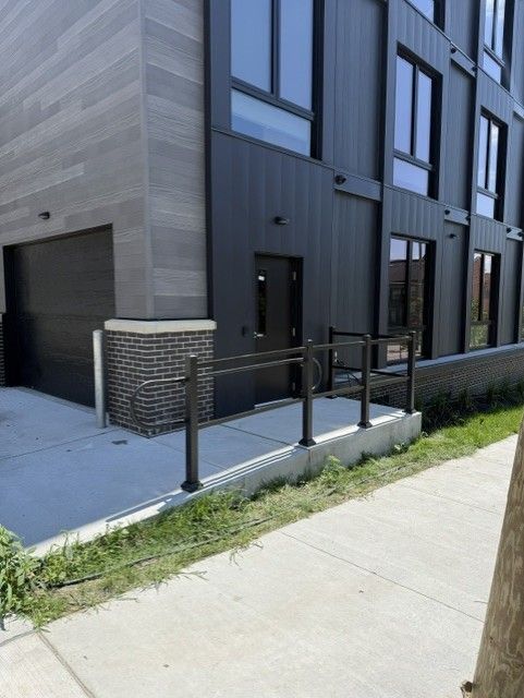 Commercial Compliant Aluminum Ultralox Rails With ADA Loop Kit In Des Moines, IA