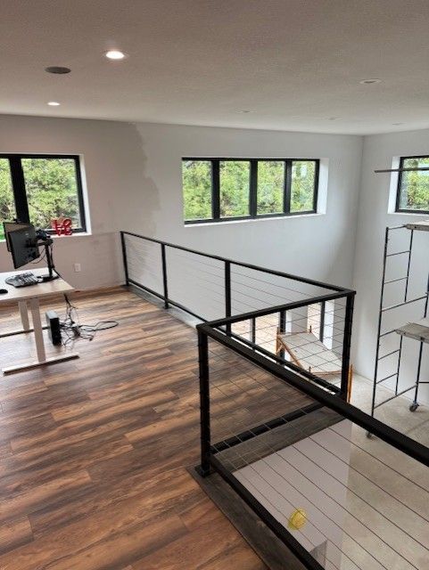 Custom Modern Interior Cable Railings In Waverly, IA