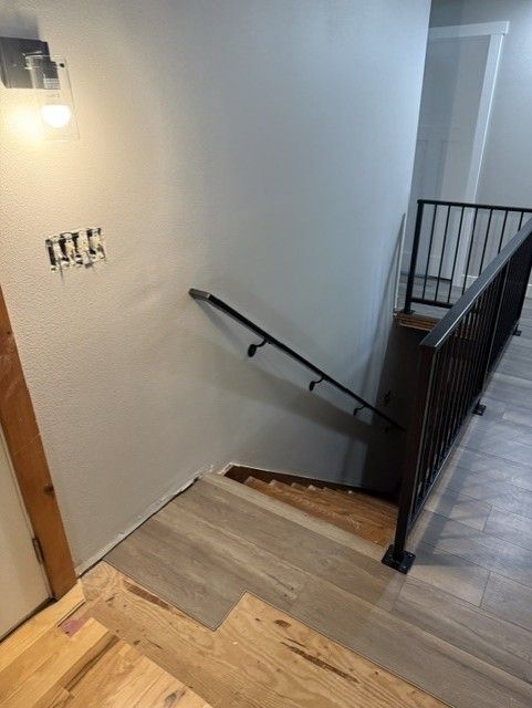 Custom Modern Interior Railing & Wall Rail In Toddville, IA