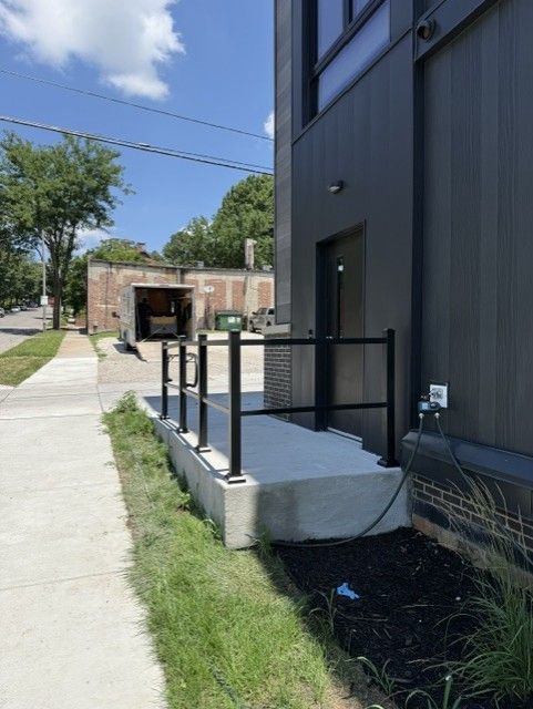 Commercial Compliant Aluminum Ultralox Rails With ADA Loop Kit In Des Moines, IA