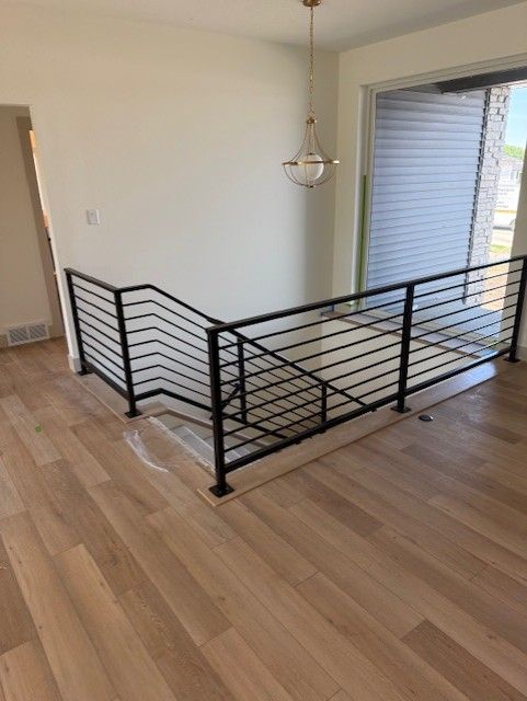 Custom Modern Interior Railings In Cedar Falls, IA
