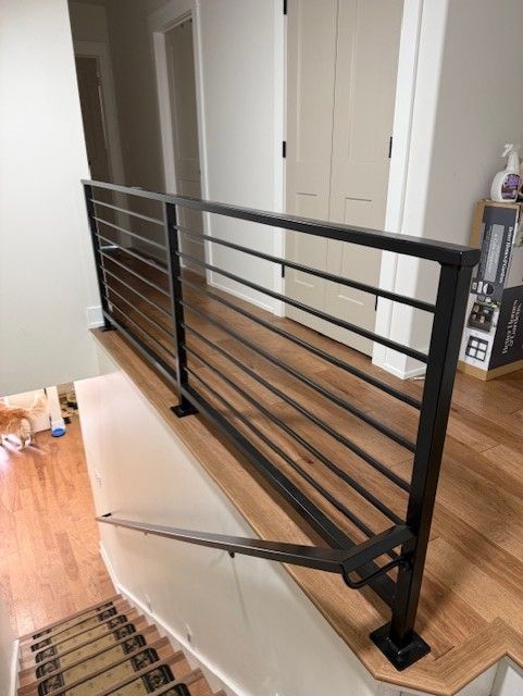 Custom Modern Interior Railings & Wall Rails In Sumner, IA