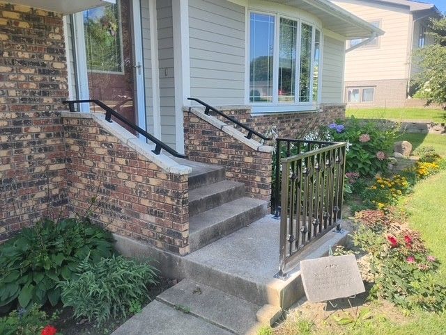 Ornamental Steel Porch Railing Waverly IA