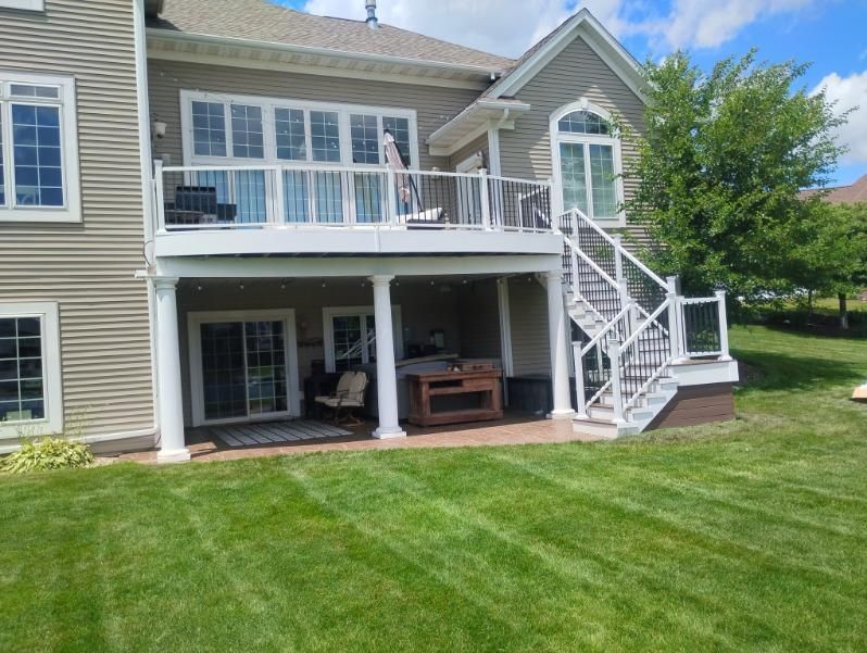 Vertical Spindles Railings﻿ Evansdale IA