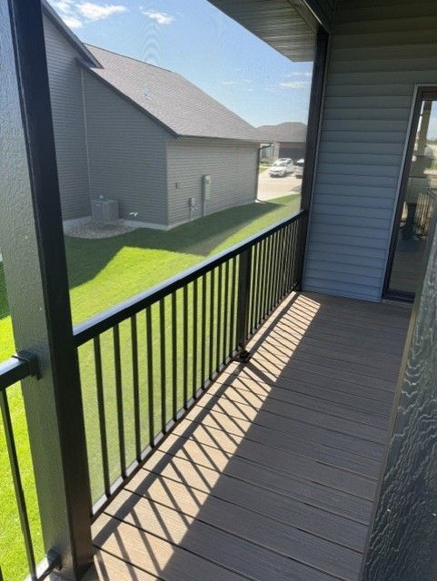 Ultralox Railings With Continuous Top & Wall Mounts In North Liberty, IA