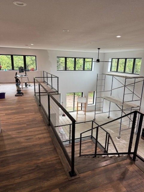 Custom Modern Interior Cable Railings In Waverly, IA