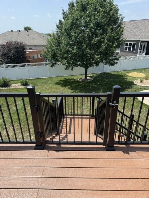 Aluminum Ultralox Railings With Gate Option In Fairfax, IA