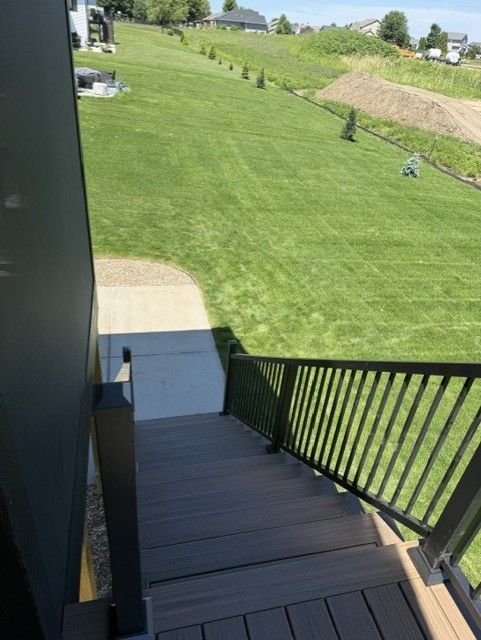 Ultralox Railings With Continuous Top & Wall Mounts In North Liberty, IA