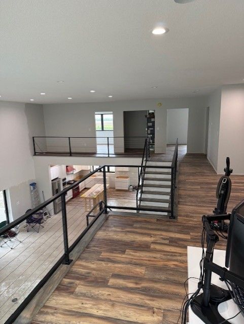 Custom Modern Interior Cable Railings In Waverly, IA