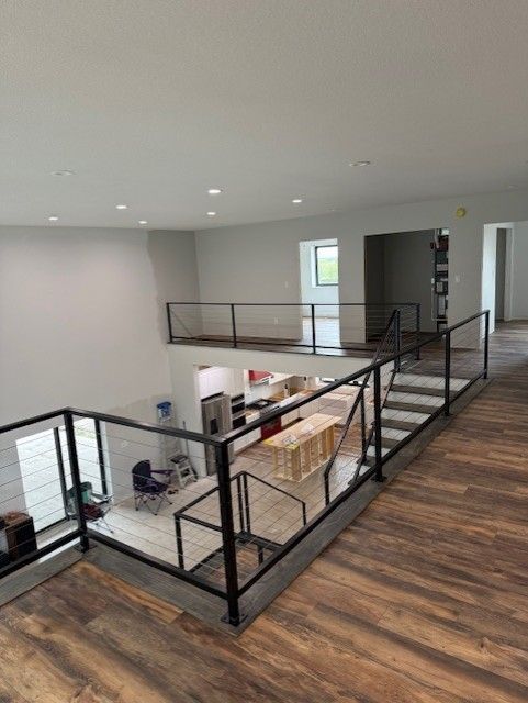 Custom Modern Interior Cable Railings In Waverly, IA