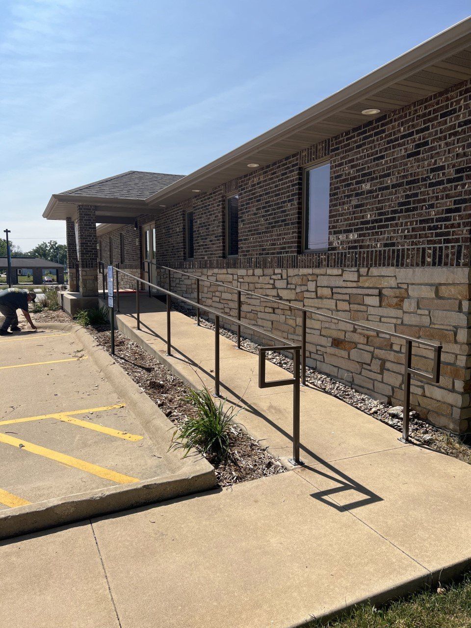 Exterior Commercial Stair Railings Waverly IA