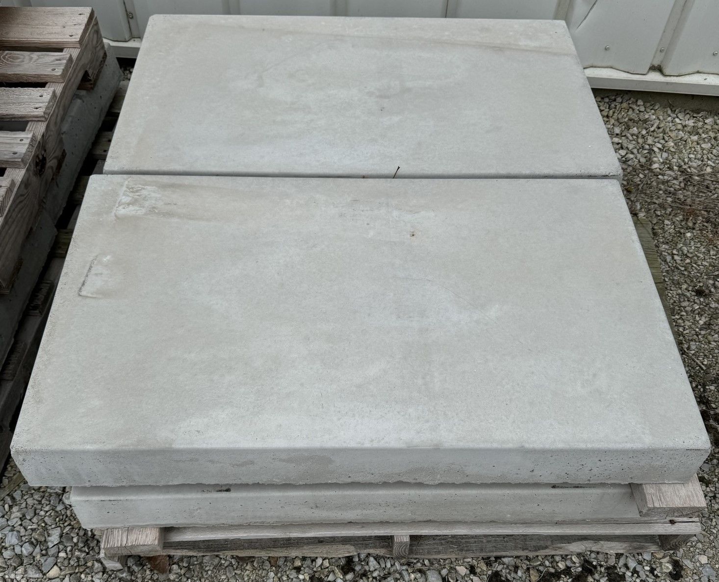 Concrete Cemetery Headstone Pad﻿ Evansdale IA
