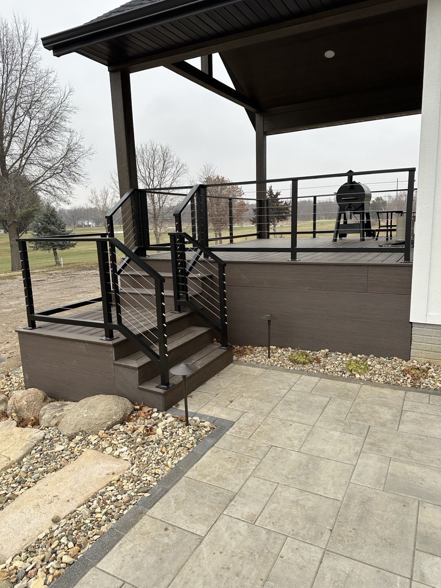 Modern Balcony Cable Railings Waverly IA