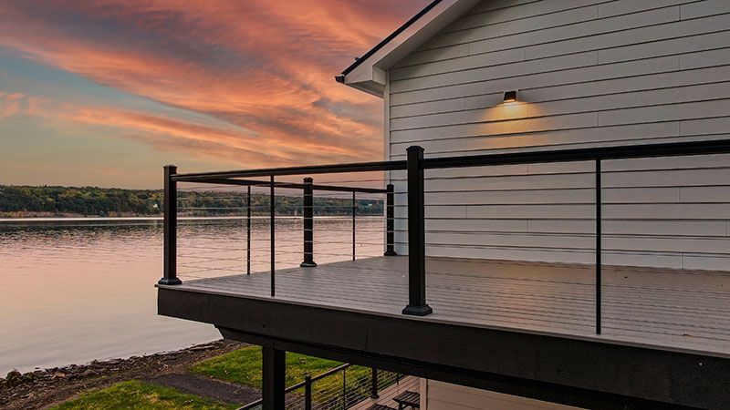 Architectural Horizontal Cable Railings Waverly IA