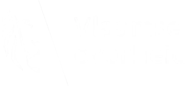 Abstracte, vervaagde witte vormen tegen een witte achtergrond.