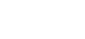 Abstracte, vervaagde witte vormen tegen een witte achtergrond.