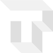 Abstract gray geometric logo on white background