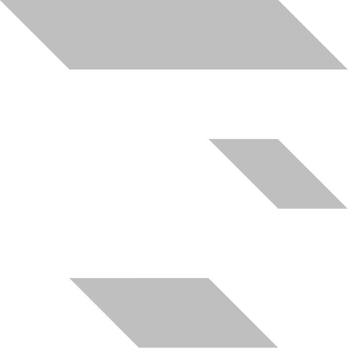 Abstract gray diagonal bars on a white background