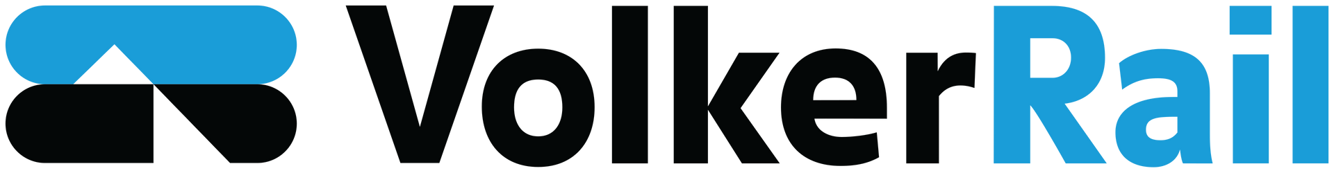 VolkerRail logo with black and blue text and a blue-and-black abstract mark