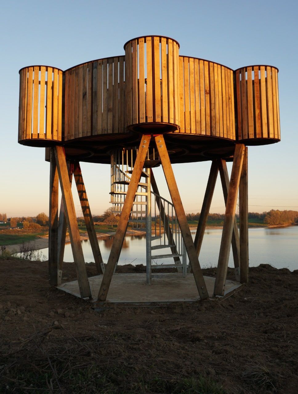 Panorama Fibula, Loo, uitkijkpunt