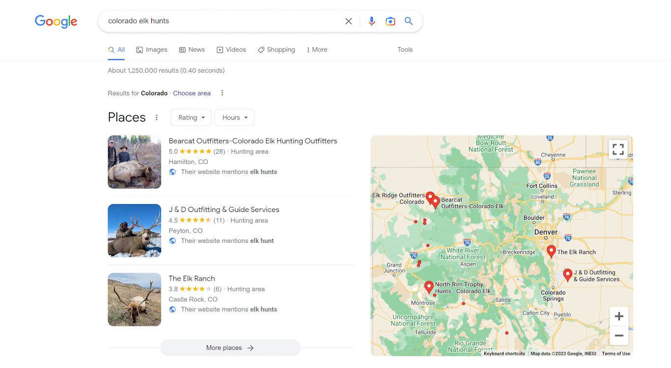 Hunting Guide Online Marketing