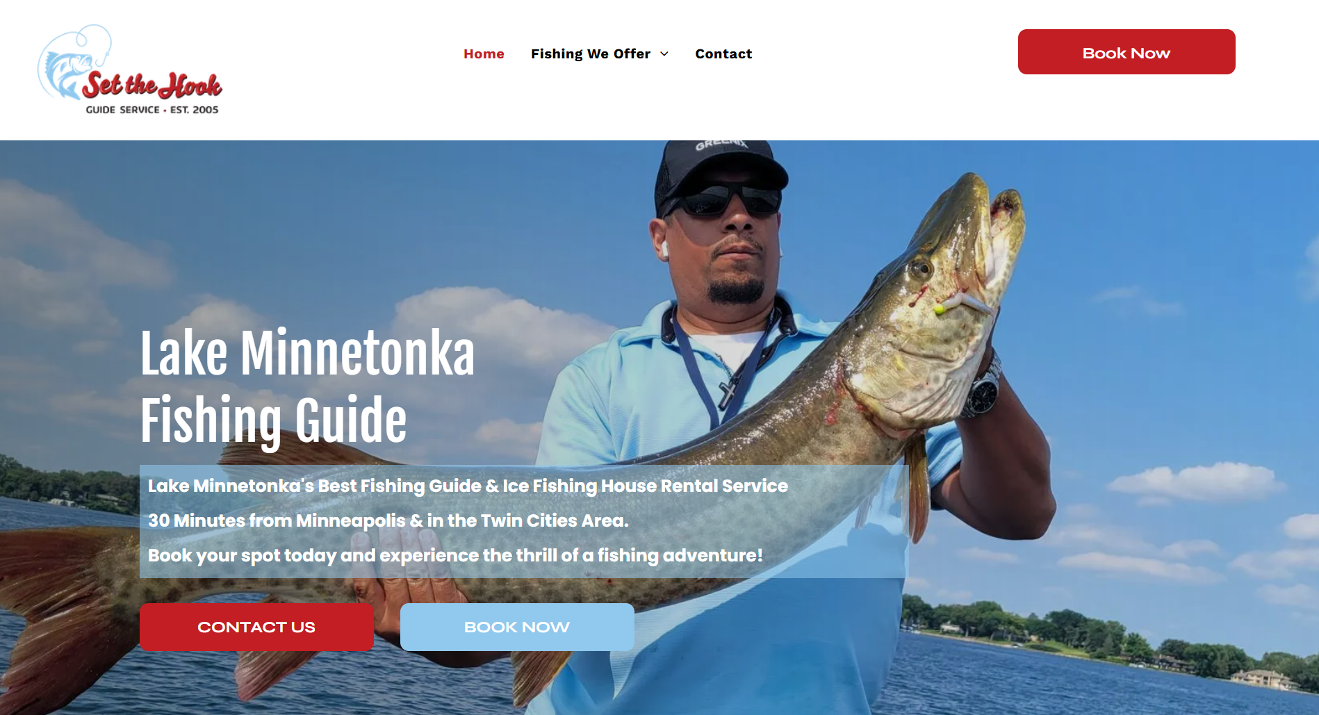 fishing guide on lake minnetonka