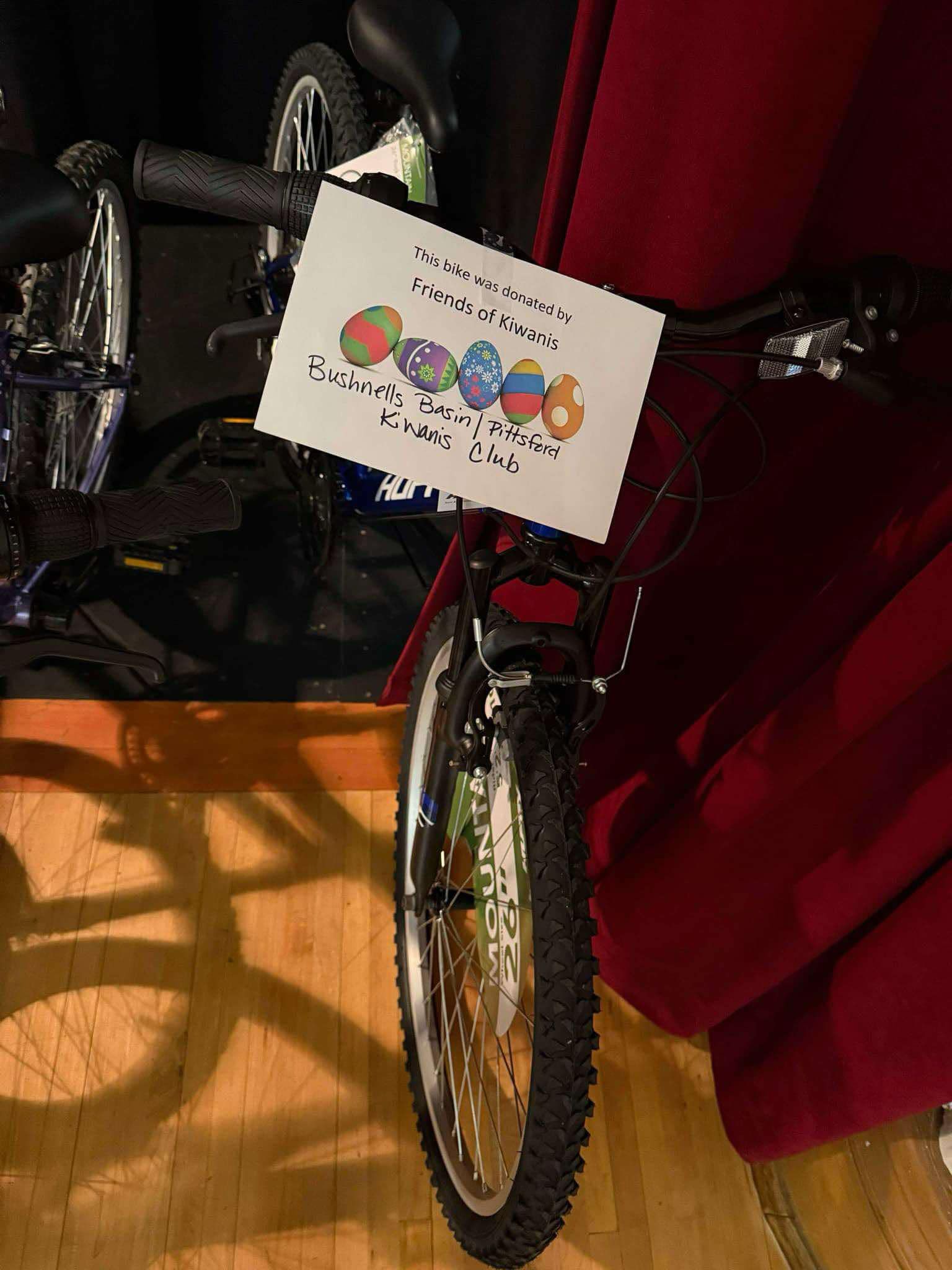 Donated bike